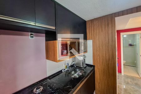 cozinha de apartamento para alugar com 2 quartos, 34m² em Mooca, São Paulo