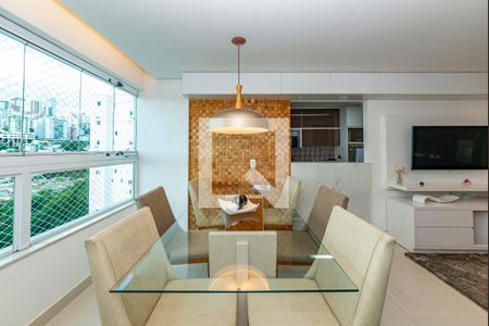 Sala de apartamento para alugar com 2 quartos, 69m² em Buritis, Belo Horizonte