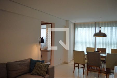 Sala de apartamento para alugar com 2 quartos, 69m² em Buritis, Belo Horizonte
