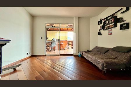 sala de apartamento à venda com 4 quartos, 200m² em São Pedro, Belo Horizonte