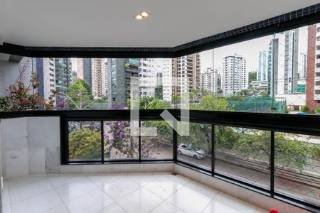Sala de apartamento à venda com 4 quartos, 185m² em Belvedere, Belo Horizonte