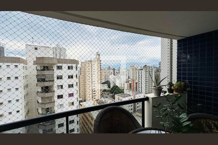 Varanda da Sala de apartamento para alugar com 4 quartos, 130m² em Setor Oeste, Goiânia