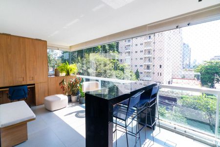 Sacada Gourmet de apartamento à venda com 2 quartos, 102m² em Vila Clementino, São Paulo