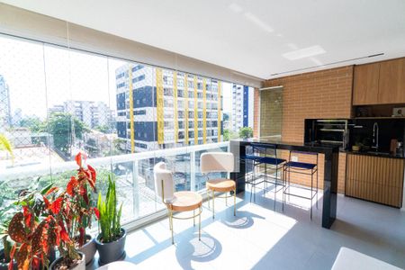 Sacada Gourmet de apartamento à venda com 2 quartos, 102m² em Vila Clementino, São Paulo