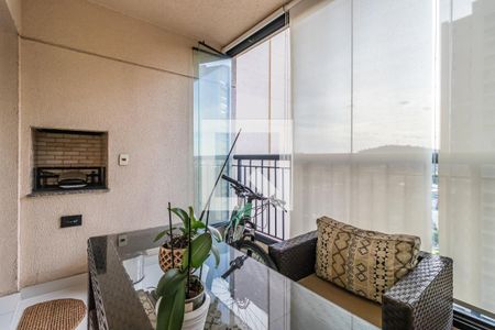 Varanda Gourmet de apartamento à venda com 1 quarto, 76m² em Jardim Tupanci, Barueri