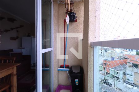 Sacada de apartamento para alugar com 1 quarto, 30m² em Vila Guiomar, Santo André