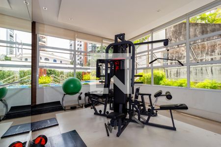 Apartamento para alugar com 42m², 1 quarto e 1 vaga Apartamento para alugar com 42m², 1 quarto e 1 vagaAcademia