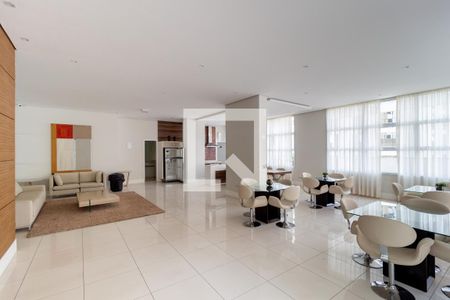 Apartamento para alugar com 42m², 1 quarto e 1 vaga Apartamento para alugar com 42m², 1 quarto e 1 vagaÁrea comum - Salão de festas