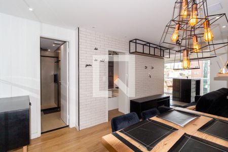 Sala de apartamento para alugar com 1 quarto, 42m² em Vila Regente Feijó, São Paulo