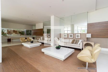 Apartamento para alugar com 42m², 1 quarto e 1 vaga Apartamento para alugar com 42m², 1 quarto e 1 vagaHall social