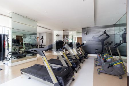 Apartamento para alugar com 42m², 1 quarto e 1 vaga Apartamento para alugar com 42m², 1 quarto e 1 vagaAcademia