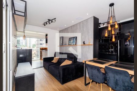 Sala de apartamento para alugar com 1 quarto, 42m² em Vila Regente Feijó, São Paulo