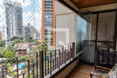 Varanda de apartamento para alugar com 3 quartos, 142m² em Jardim Vila Mariana, São Paulo