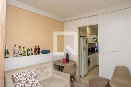 Sala de apartamento à venda com 1 quarto, 33m² em Hamburgo Velho, Novo Hamburgo