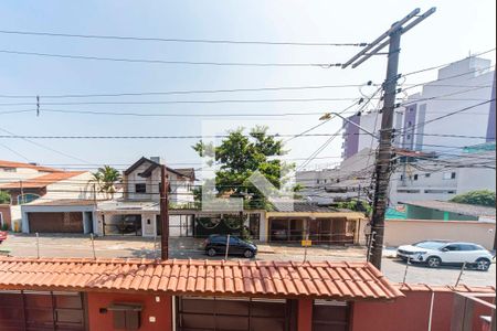 Vista da Sala de casa para alugar com 3 quartos, 175m² em Vila Scarpelli, Santo André