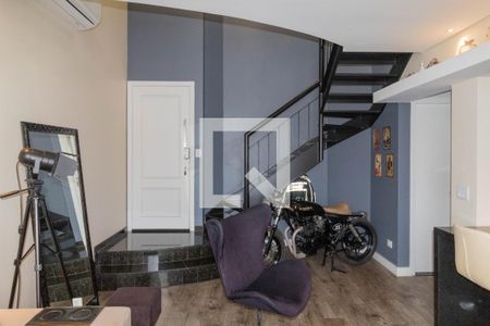 Apartamento para alugar com 72m², 1 quarto e 2 vagasSala