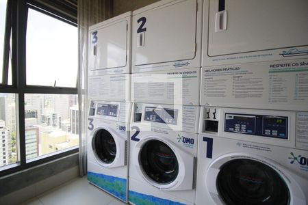 Apartamento para alugar com 29m², 1 quarto e sem vagaLavanderia