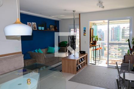 Sala de apartamento para alugar com 2 quartos, 73m² em Osvaldo Cruz, São Caetano do Sul