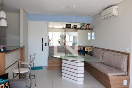 Sala de apartamento à venda com 2 quartos, 73m² em Osvaldo Cruz, São Caetano do Sul