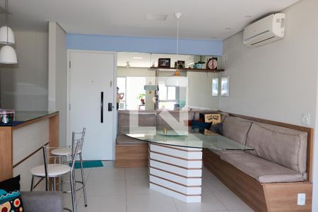 Sala de apartamento para alugar com 2 quartos, 73m² em Osvaldo Cruz, São Caetano do Sul