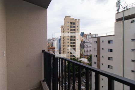 Sacada de kitnet/studio para alugar com 1 quarto, 19m² em Bela Vista, São Paulo