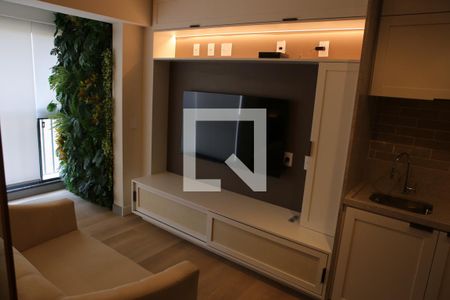 Studio para alugar com 28m², 1 quarto e sem vaga Studio para alugar com 28m², 1 quarto e sem vagaSala