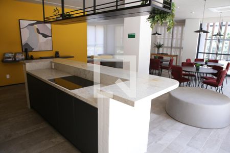 Studio para alugar com 28m², 1 quarto e sem vagaÁrea comum - Salão de festas