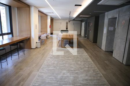 Studio para alugar com 28m², 1 quarto e sem vagaHall do Prédio