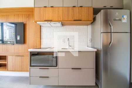 Cozinha de kitnet/studio para alugar com 1 quarto, 30m² em Pinheiros, São Paulo