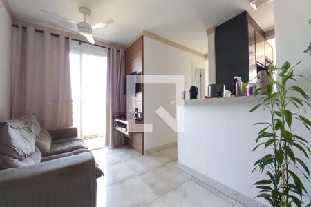 Sala de apartamento à venda com 2 quartos, 46m² em Jardim Samambaia, Campinas
