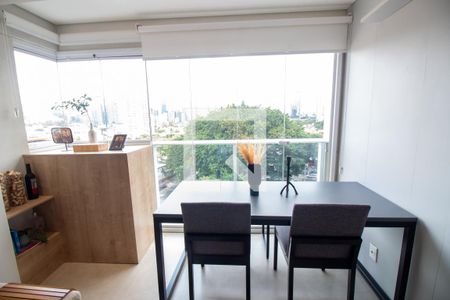 Sala de Jantar de apartamento para alugar com 1 quarto, 40m² em Vila Gertrudes, São Paulo