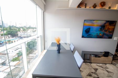 Sala de Jantar de apartamento para alugar com 1 quarto, 40m² em Vila Gertrudes, São Paulo