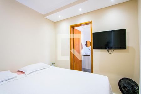 Quarto 1 - Suíte de casa para alugar com 2 quartos, 120m² em Vila Humaitá, Santo André