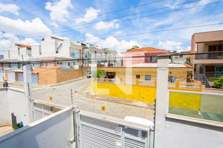 Vista da sala de casa para alugar com 2 quartos, 120m² em Vila Humaitá, Santo André