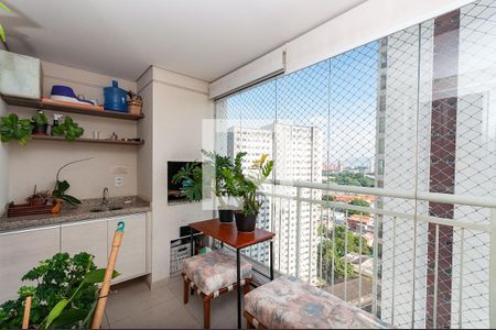Varanda Gourmet de apartamento à venda com 2 quartos, 65m² em Barra Funda, São Paulo