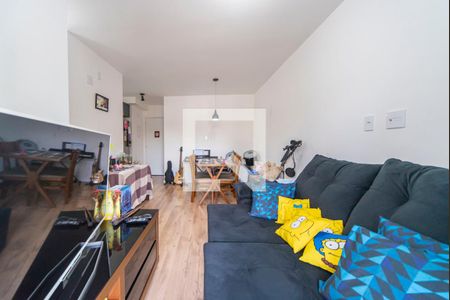 Sala de apartamento para alugar com 2 quartos, 53m² em Vila Curuca, Santo André