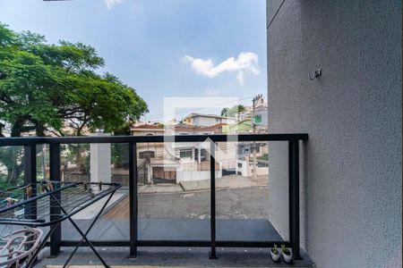 Varanda da Sala de apartamento à venda com 2 quartos, 53m² em Vila Curuca, Santo André
