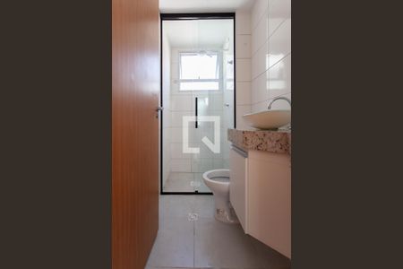 Banheiro de apartamento para alugar com 2 quartos, 45m² em Juliana, Belo Horizonte
