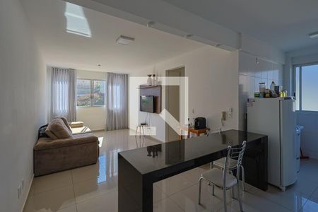Sala de apartamento à venda com 2 quartos, 70m² em Santa Lúcia, Belo Horizonte
