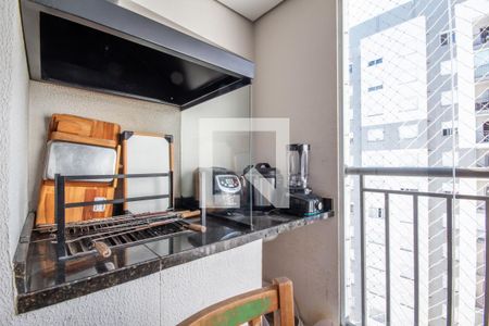 Sacada - Churrasqueira de apartamento à venda com 2 quartos, 64m² em Continental, Osasco