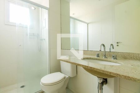 Banheiro da Suíte de apartamento para alugar com 1 quarto, 62m² em Tatuapé, São Paulo