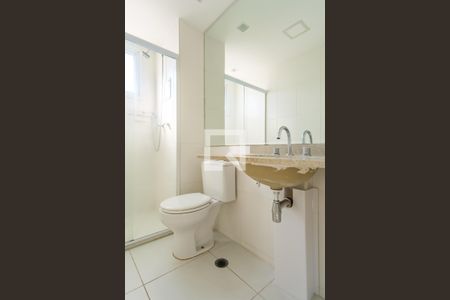 Banheiro da Suíte de apartamento para alugar com 1 quarto, 62m² em Tatuapé, São Paulo