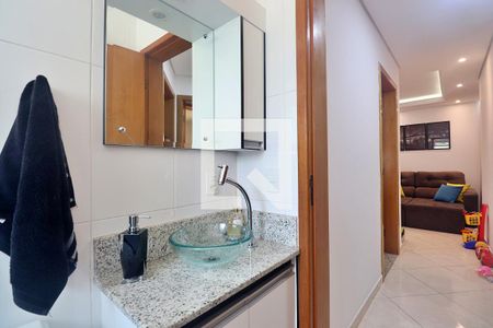Apartamento à venda com 82m², 3 quartos e 2 vagasBanheiro Social