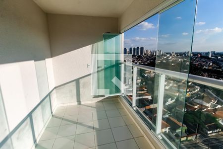 Varanda da Sala de apartamento para alugar com 1 quarto, 32m² em Vila Sônia, São Paulo