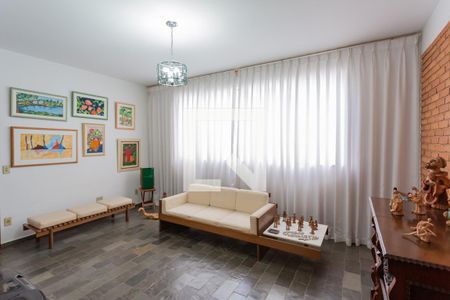Sala de apartamento à venda com 3 quartos, 138m² em Anchieta, Belo Horizonte