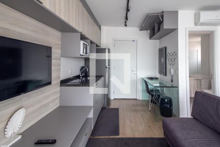 Sala de kitnet/studio para alugar com 1 quarto, 36m² em Campos Elíseos, São Paulo