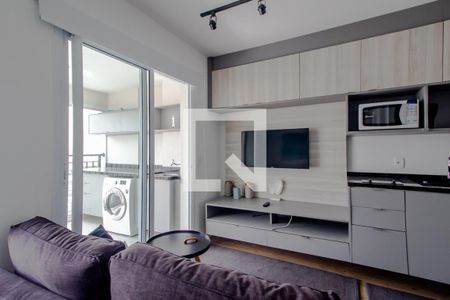 Sala de kitnet/studio para alugar com 1 quarto, 36m² em Campos Elíseos, São Paulo