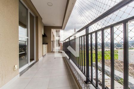 Varanda gourmet de apartamento à venda com 3 quartos, 109m² em Centro Comercial Jubran, Barueri