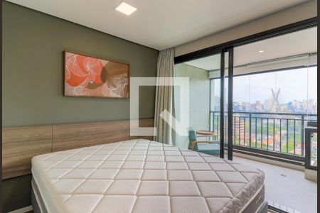 Suíte de apartamento para alugar com 1 quarto, 42m² em Vila Cordeiro, São Paulo