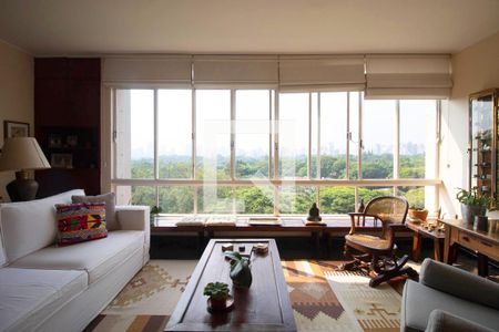 Sala de apartamento para alugar com 2 quartos, 106m² em Jardim Paulista, São Paulo